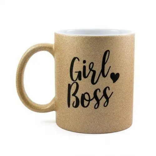 Caneca Glitter com Sua Arte Personalizada