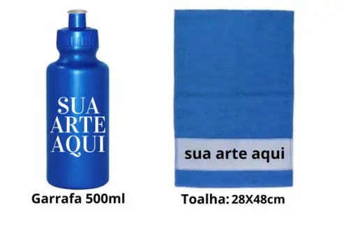 Squeeze + Toalha Personalizado