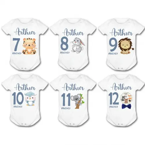 Body Bebê Arca Personalizado