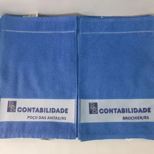 Personalize com Sua Logo Marca Toalha de Mão
