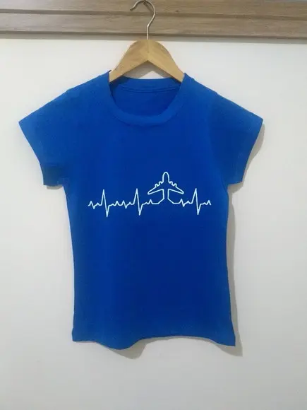 Camiseta Avião Basic Unissex