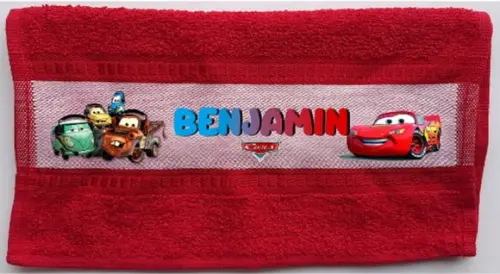 Toalha Carros Personalizada Brinde