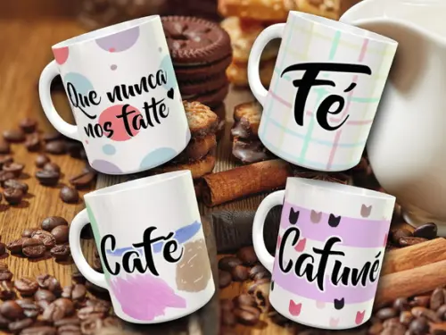 Caneca Divertida de Café Porcelana