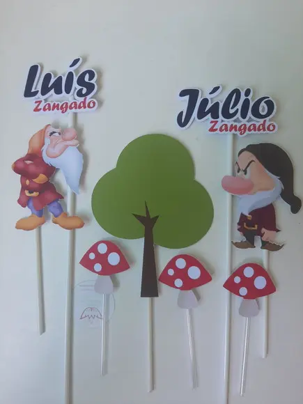 Topo de Bolo Anões
