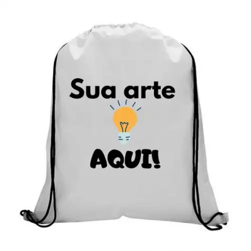 Mochilinha Brinde Personalizada Sua Logo Marca