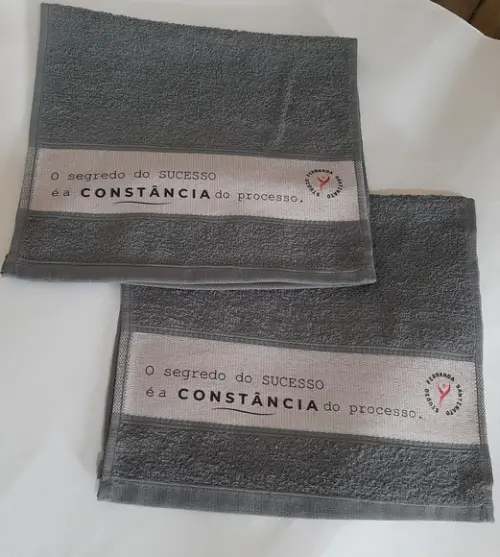 Toalha Estampe Sua Marca Personalizada