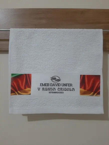 Toalha Personalizada com Sua Arte Logomarca