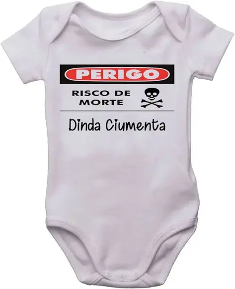 Body Bebê Qualquer Tema Personalize