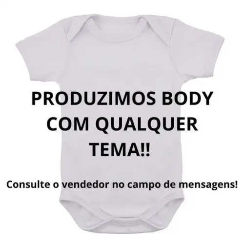 Roupinha de Bebê com Sua Arte Personalizada