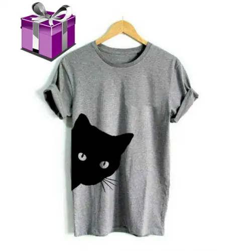 Camiseta Gato Personalizado