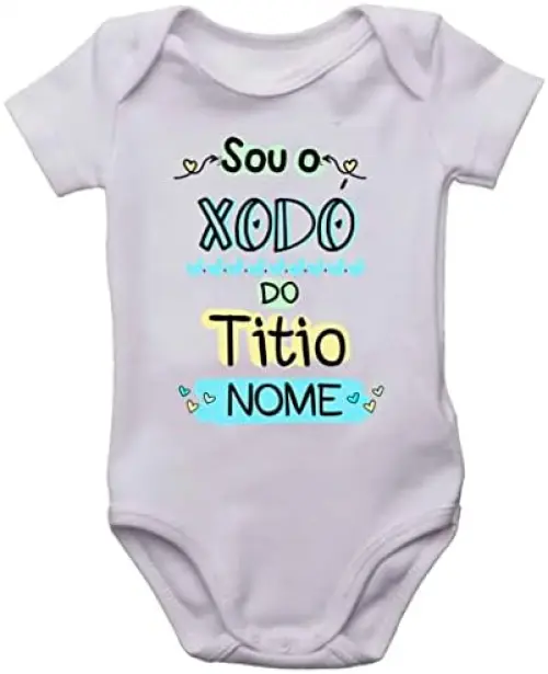 Body Bebê Personalizado Qualquer Tema
