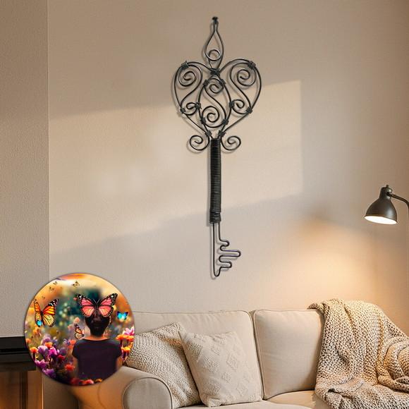 Escultura Mobile Chave Decora Ambientes Casa ou Escritório