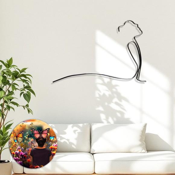 Escultura Yoga Zen Arte Decorativa Esotérica