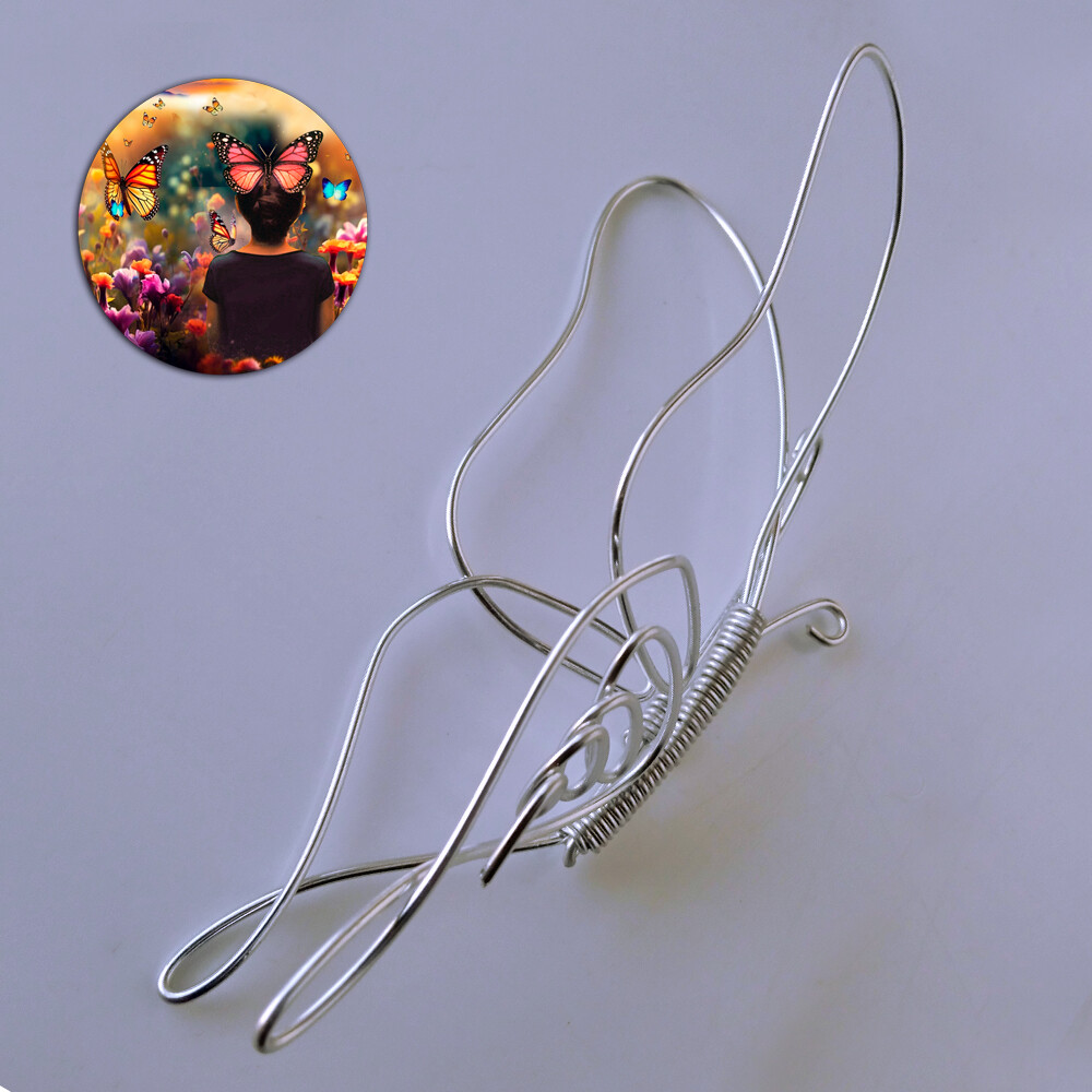 MÓBILE ESCULTURA BORBOLETA DECORAÇÃO DE AMBIENTES