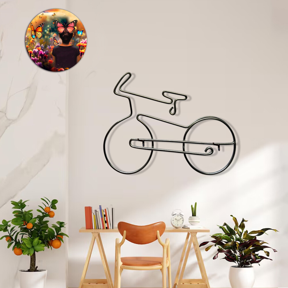 BIKE Escultura Bicicleta em Arame Para Bike Lovers
