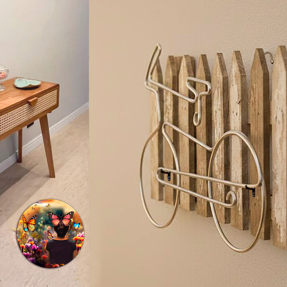 BIKE Escultura Bicicleta em Arame Para Bike Lovers