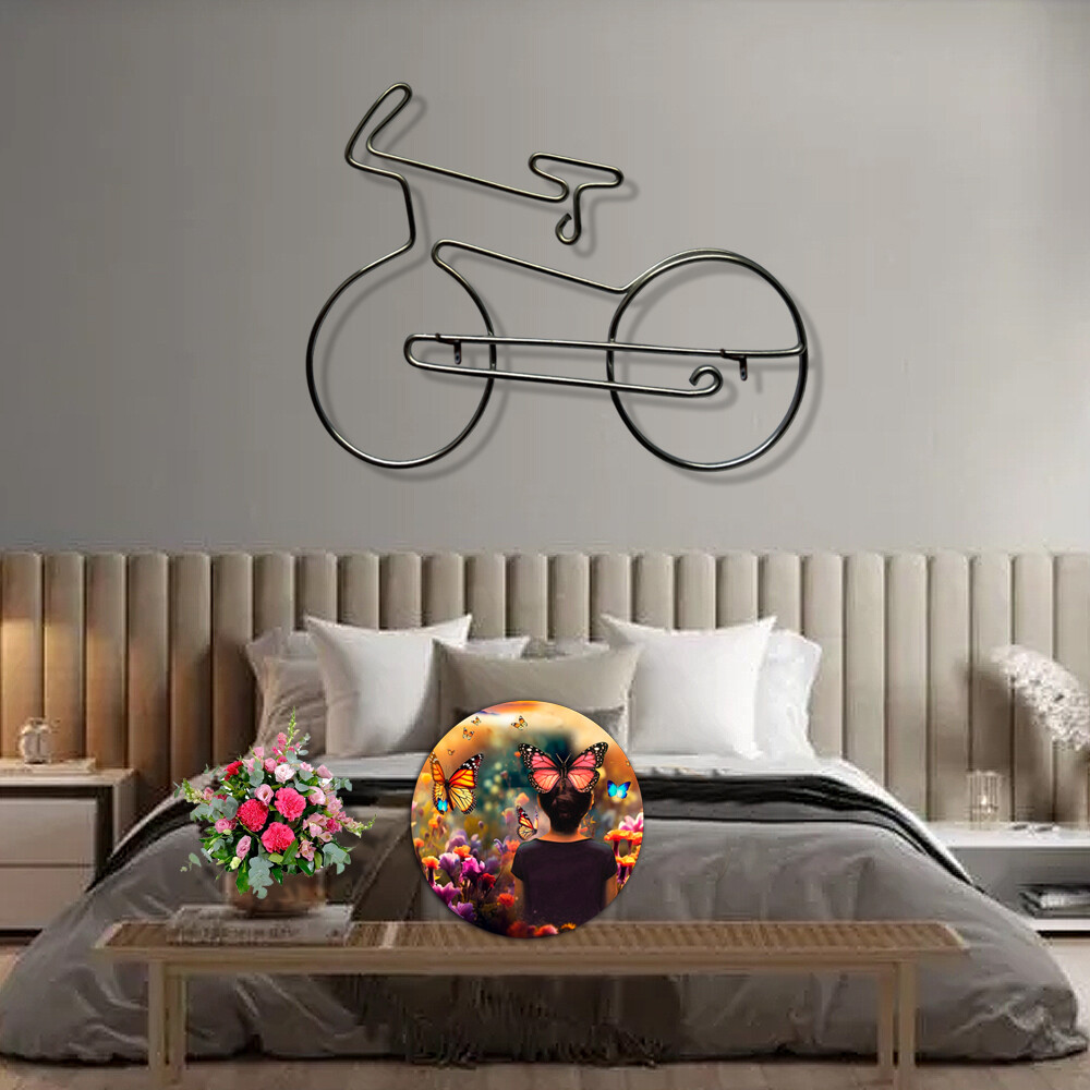 BIKE Escultura Bicicleta em Arame Para Bike Lovers