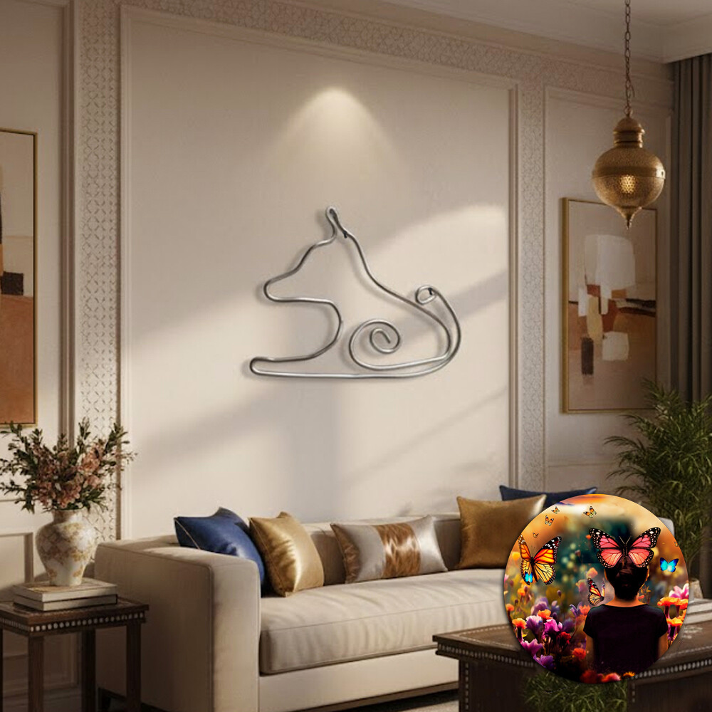 ANUBIS GUARDIÃO EGÍPCIO DECORAÇÃO DE AMBIENTES