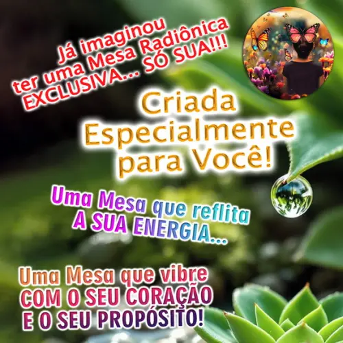 Mesa Radiônica Personalizada