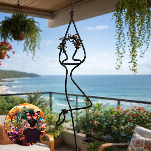 Yoga Zen Escultura de Parede Decoração Esotérica