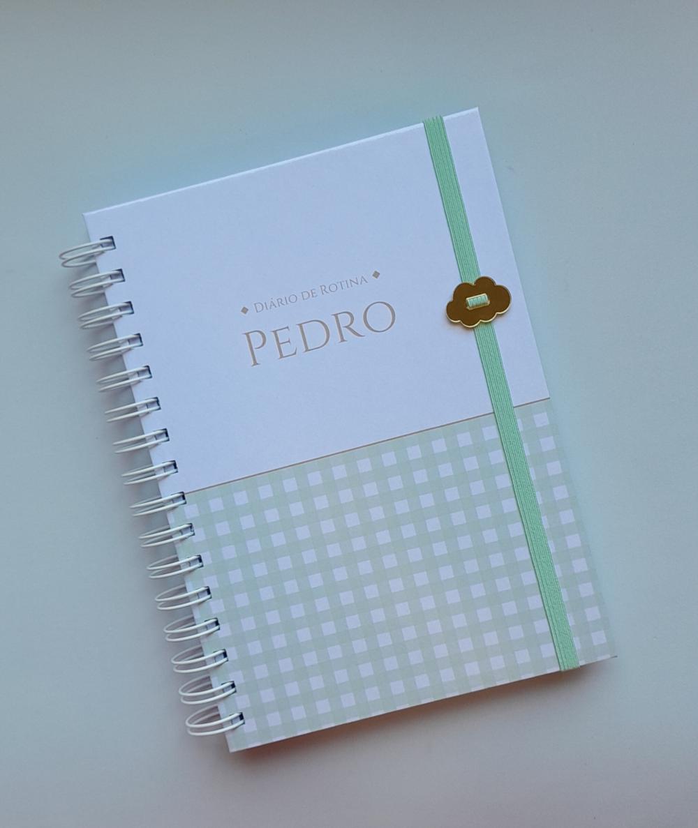 Diário de Rotina do Bebê Personalizado