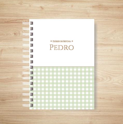 Diário de Rotina do Bebê Personalizado