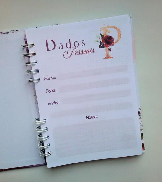 Caderno A5 Pautado 100 Folhas Personalizado - Escolha Capa