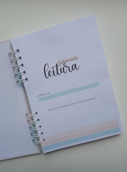 Caderno de Leituras Personalizado A5 - Escolha Sua Capa