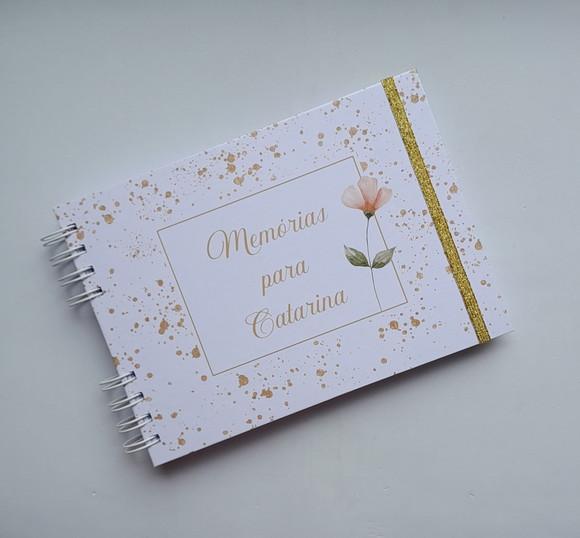 Caderno de Mensagens Chá de Bebê