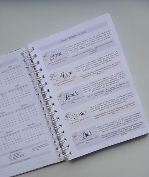 Caderno Devocional Capa Personalizada com Nome