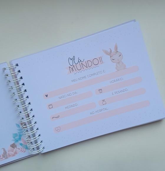 Livro do Bebê Grande(19x25cm) Personalizado
