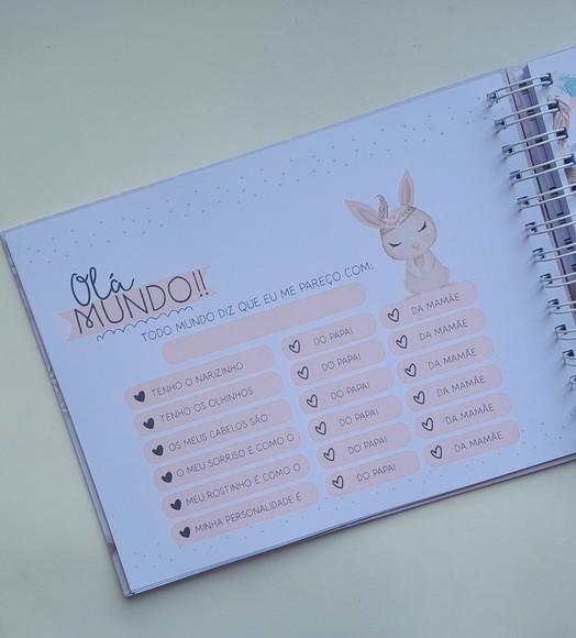 Livro do Bebê Grande(19x25cm) Personalizado