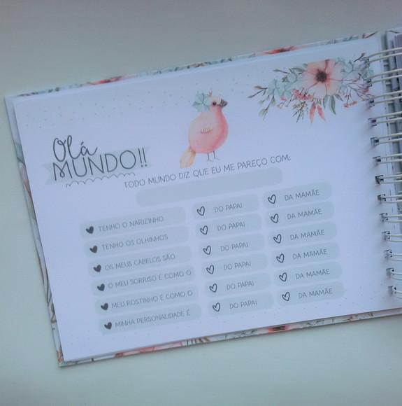Livro do Bebê Grande Personalizado(19x25cm)