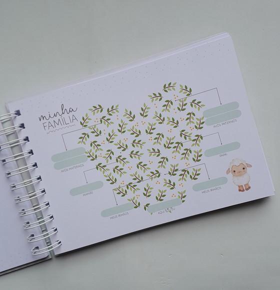 Livro do Bebê A5 Personalizado