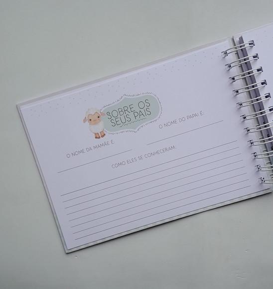 Livro do Bebê A5 Personalizado