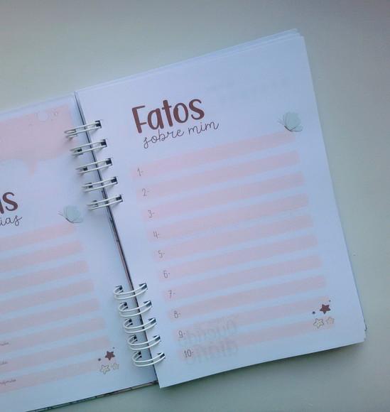 Meu Querido Diário Infantil Personalizado