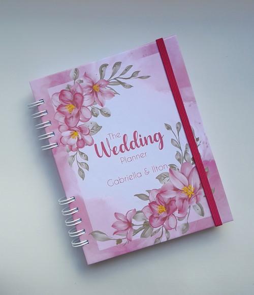 Planner da Noiva Personalizado c/ Divisórias - Escolha a Capa