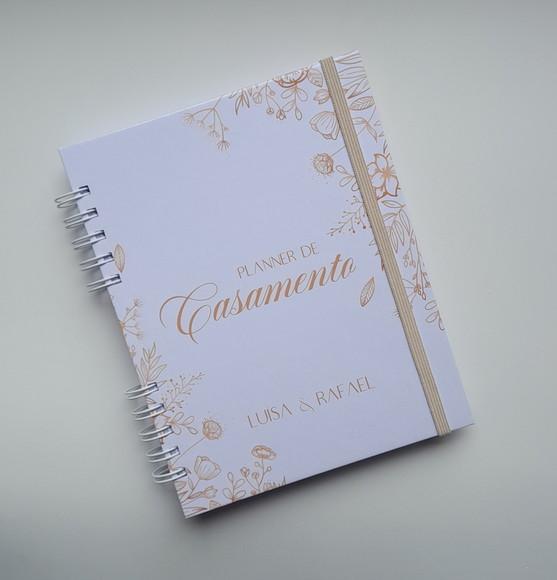 Planner da Noiva Personalizado c/ Divisórias - Escolha a Capa