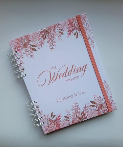 Planner da Noiva Personalizado c/ Divisórias - Escolha a Capa