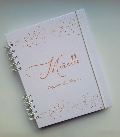 Planner Da Noiva Personalizado c/ Divisórias - Escolha a Capa