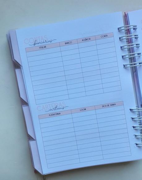 Planner Empreendedor Permanente + Divisórias