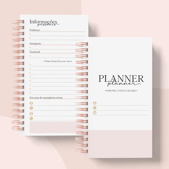 Planner Slim Permanente Vertical