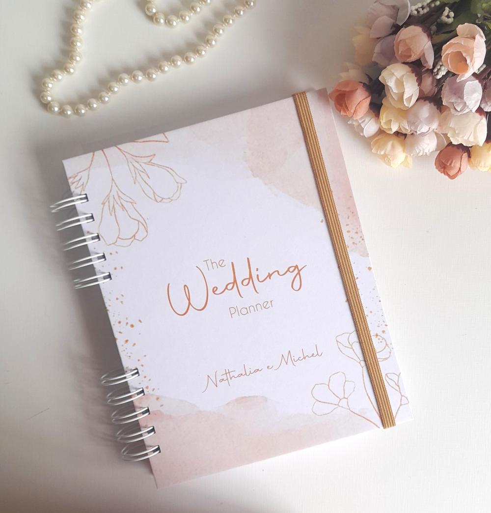 Planner da Noiva Personalizado Permanente c/ Divisórias