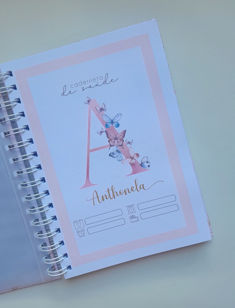 Caderneta de Saúde Vacinas Personalizada - Escolha a Capa