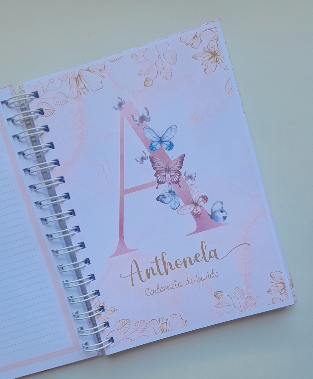 Caderneta de Saúde Vacinas Personalizada - Escolha a Capa