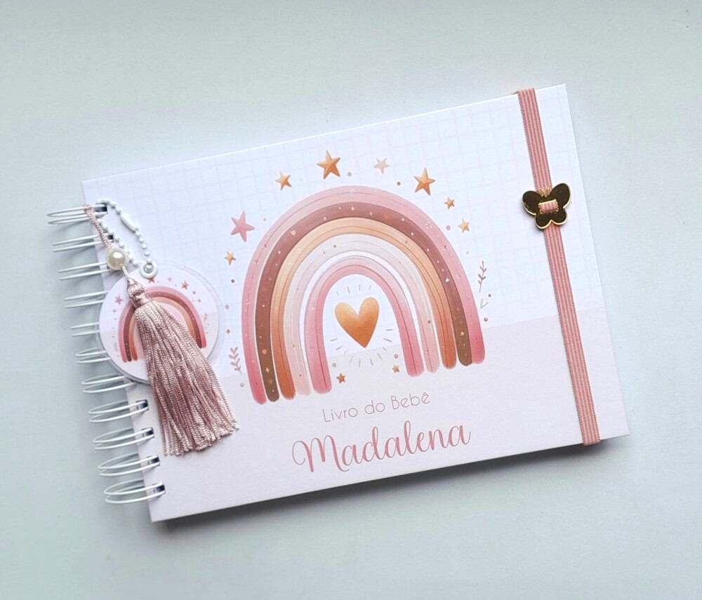 Livro do Bebê A5 Personalizado