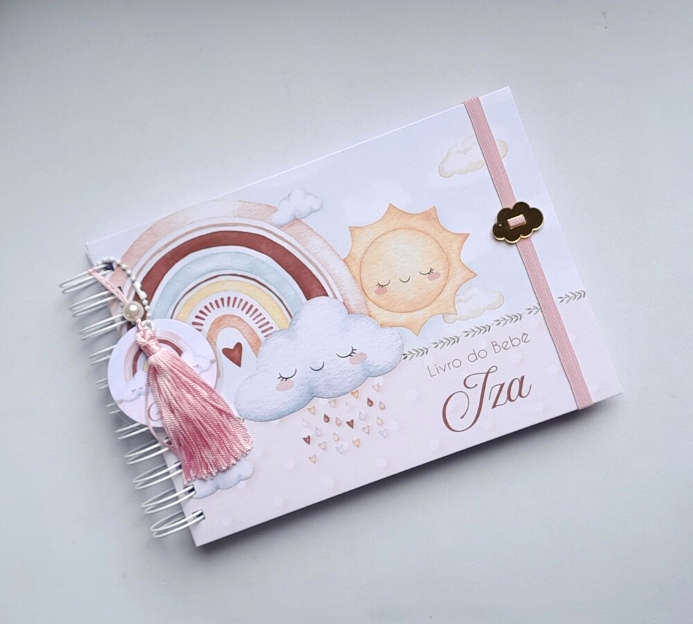 Livro do Bebê A5 Personalizado