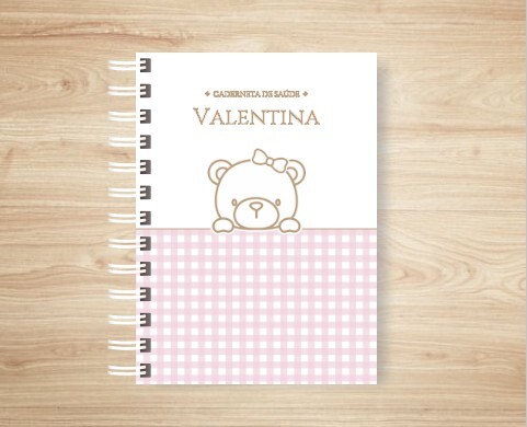 Caderneta de Saúde Vacinas Personalizada - Escolha a Capa
