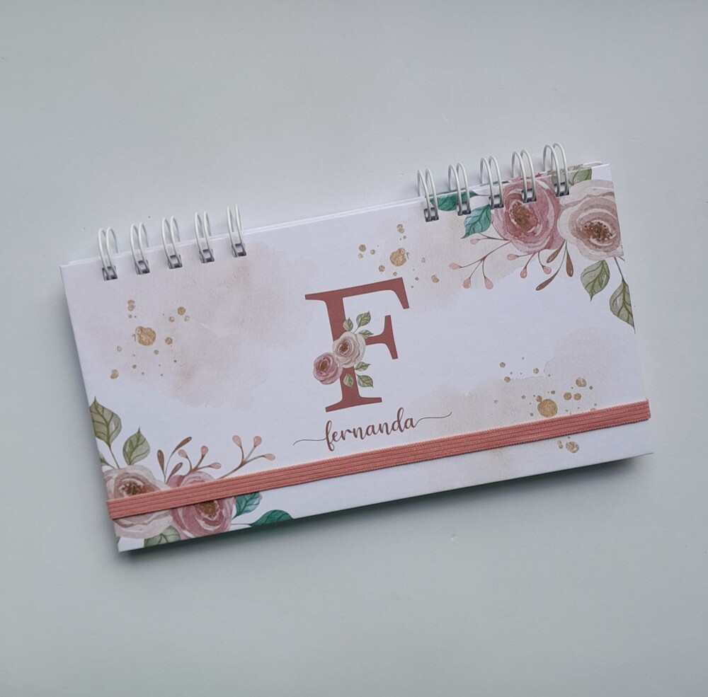 Planner Slim Horizontal Personalizado