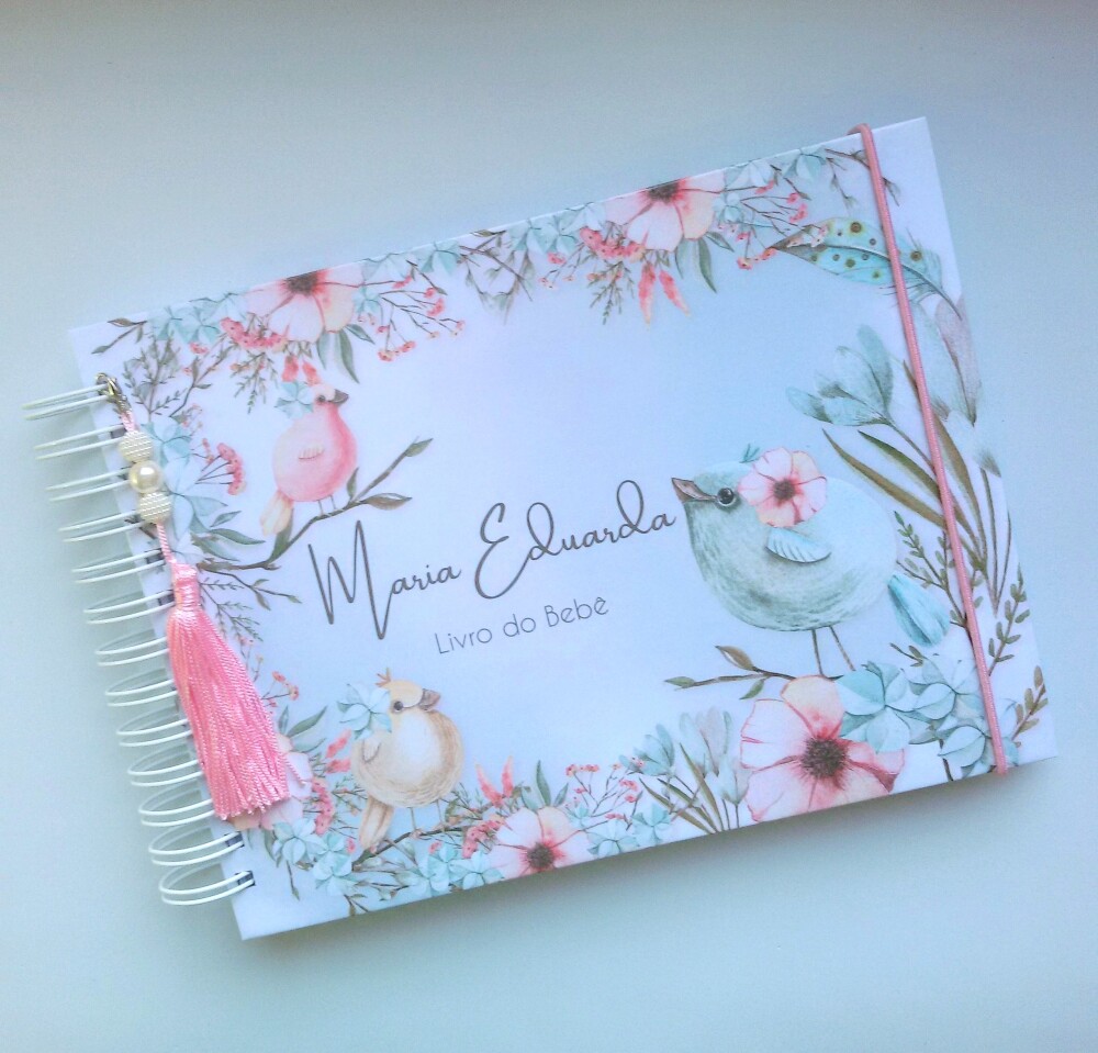 Livro do Bebê Grande Personalizado(19x25cm)
